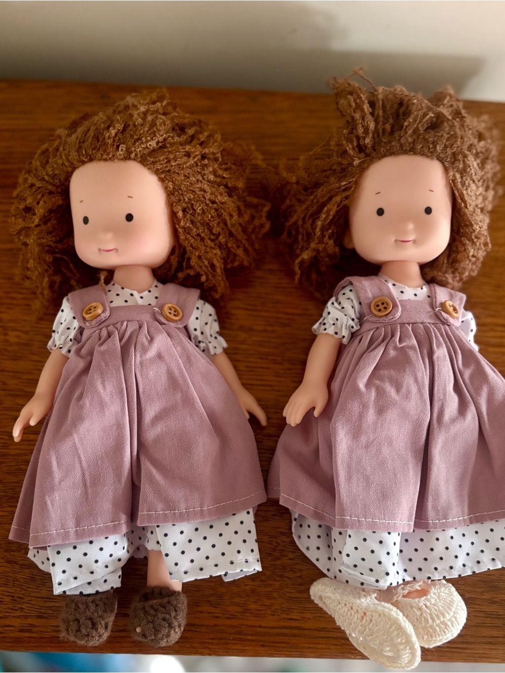 Set of 2 Waldorf Astoria Style Dolls